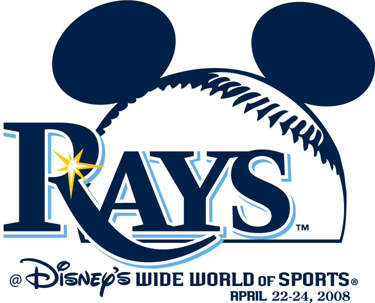 Tampa Bay Rays 2008 Special Event Logo iron on paper